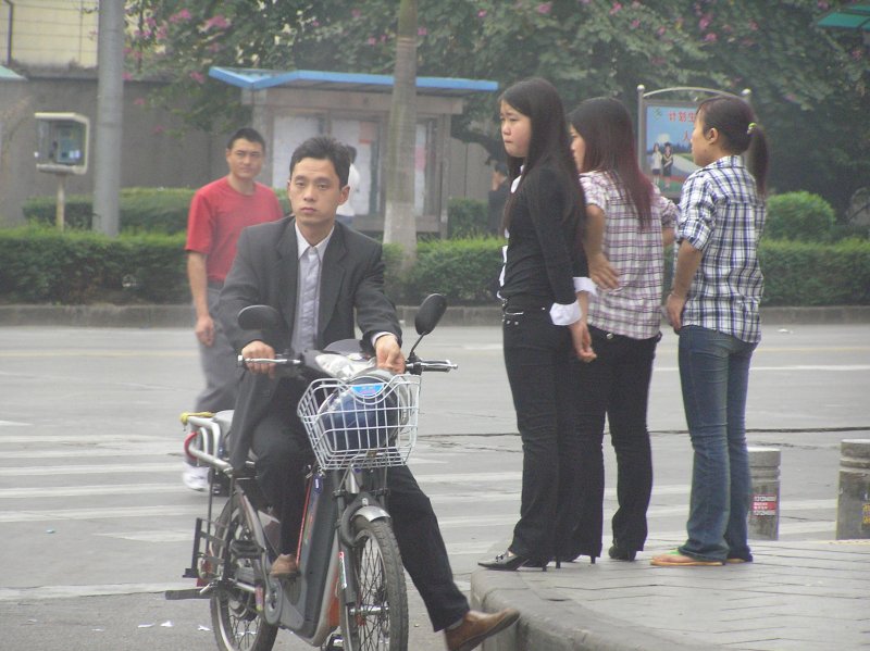 Qing Xi drive to work